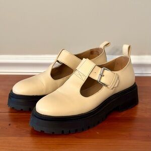 Platform lug sole Mary Jane loafers & Other Stories size EU 38 U.S. 8